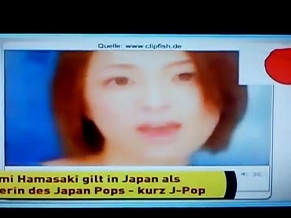 Ayumi Hamasaki in German TV 2012