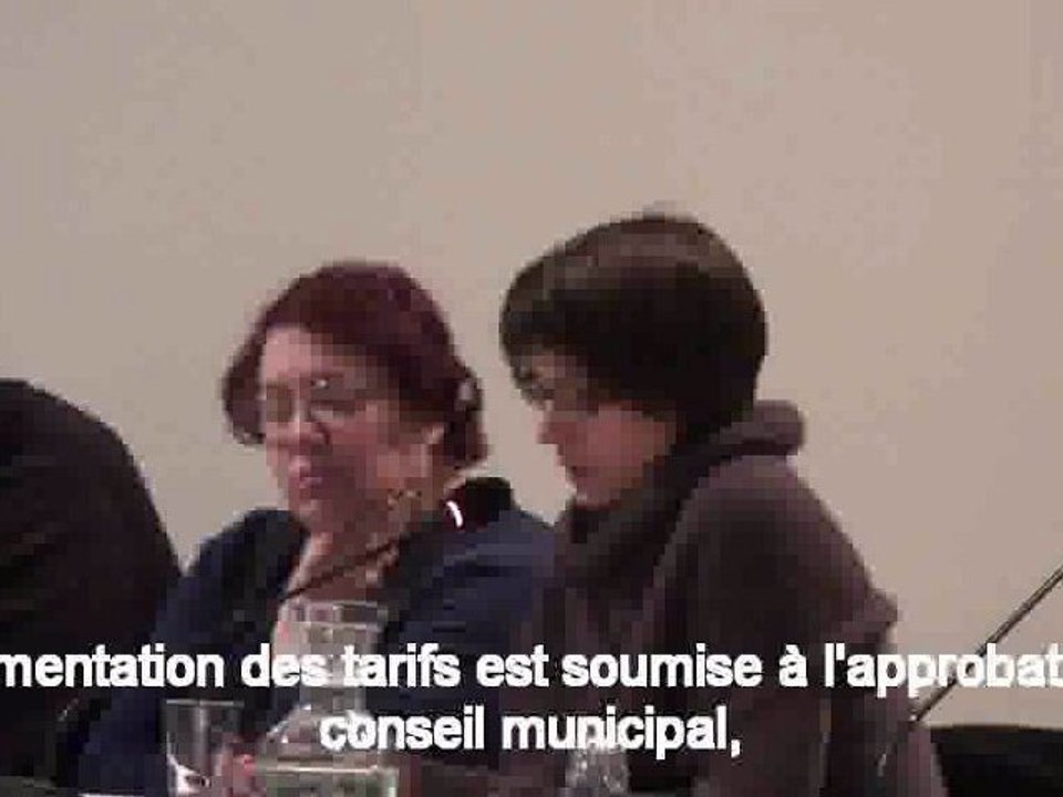 Conseil Municipal du 9-2-2012 - Les Marchés forrains - Intervention de Véronique Raimond