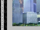 Formation Photoshop 09a par thierry Dambermont - tutorial en francais - Une image en dégradé négatif, rectifier la perspective de bâtiments (3 min)