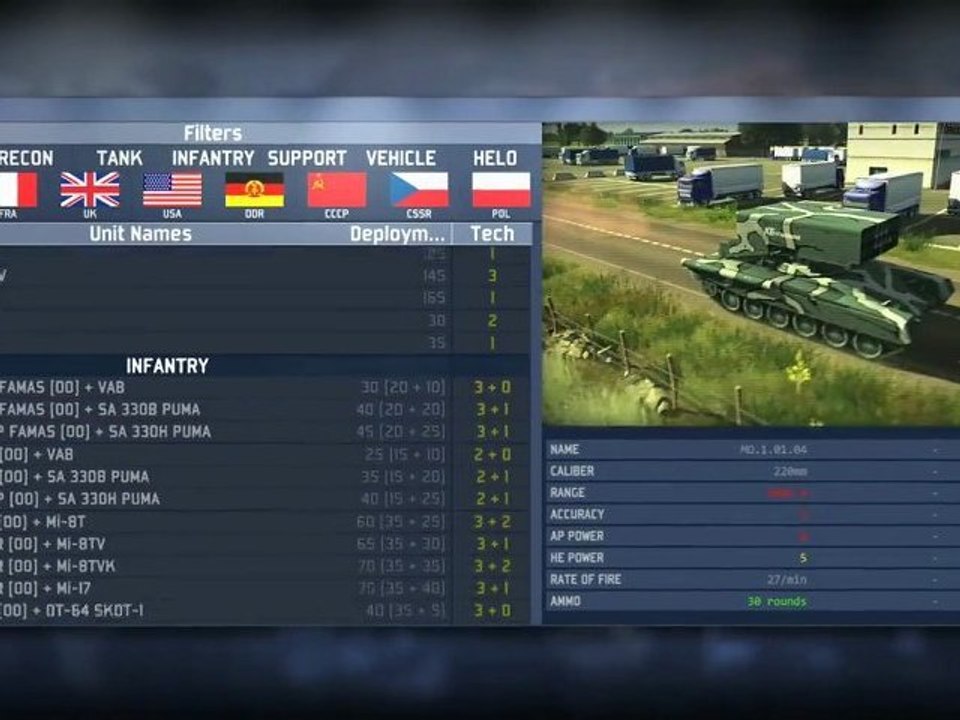 Wargame European Escalation - Multiplayer Trailer