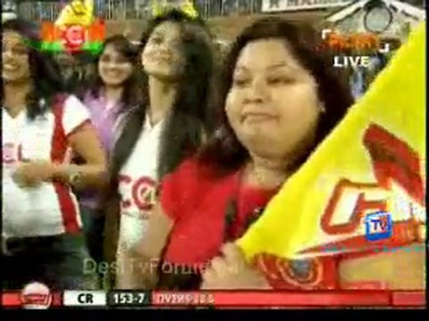 CCL Telugu Warriors vs.Chennai Rhinos- Chennai Inning Ov19-20
