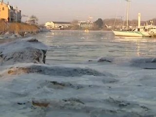 Février 2012 : la loire gelée