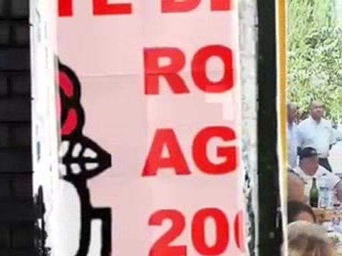 AGDE - 2006 - Discours politique Socialiste ROBERT NAVARRO À LA FETE DU PS D'AGDE