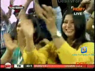 CCL Telugu Warriors vs.Chennai Rhinos-Telugu Inning Ov07-08