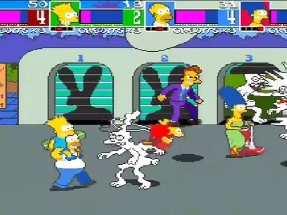 Los Simpsons Arcade Game  (PS3)