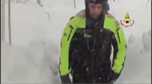 Rimini - Emergenza neve - VVF Soccorso anziano cieco