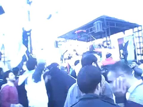 فري برس ليبيا مظاهرة بنغازي من أجل سوريا 10 2 2012