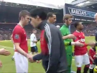 Powitanie MU vs LFC 11.02.2012