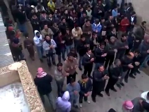 فري برس للاعلام عامودا جمعة روسيا تقتل اطفالنا 10 2 2012