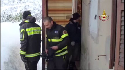 Rimuni - Emergenza neve - VVF verifiche statiche