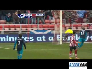 اهداف مباراة سندرلاند - ارسنال