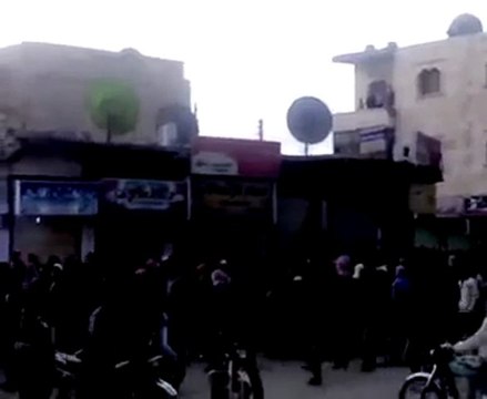 فري برس منبج جمعة النفير العام روسيا تقتل أطفالنا 10 2 2012