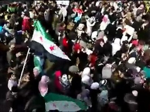فري برس مظاهرة قامشلو جمعة روسيا تقتل اطفالنا 10 2 2012