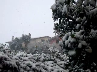 Neve Anguillara Sabazia 10 Febbraio 2012