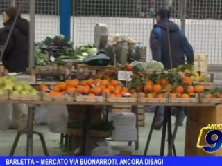 Barletta | Mercato via Buonarroti, ancora disagi