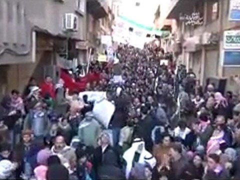 فري برس ريف دمشق يبرود جمعة روسيا تقتل أطفالنا 10 2 2012