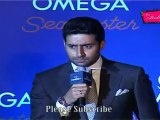 Abhishek Bachchan Speaks About Omega C Master Model Watch @ Launch