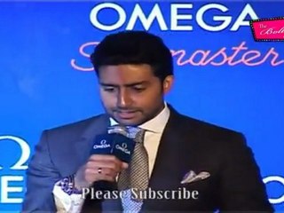 Dashing Abhishek Bachchan Speaks About Omega Watches @ Launch
