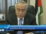 El pueblo palestino marcha contra las medidas de Salam Fayyad