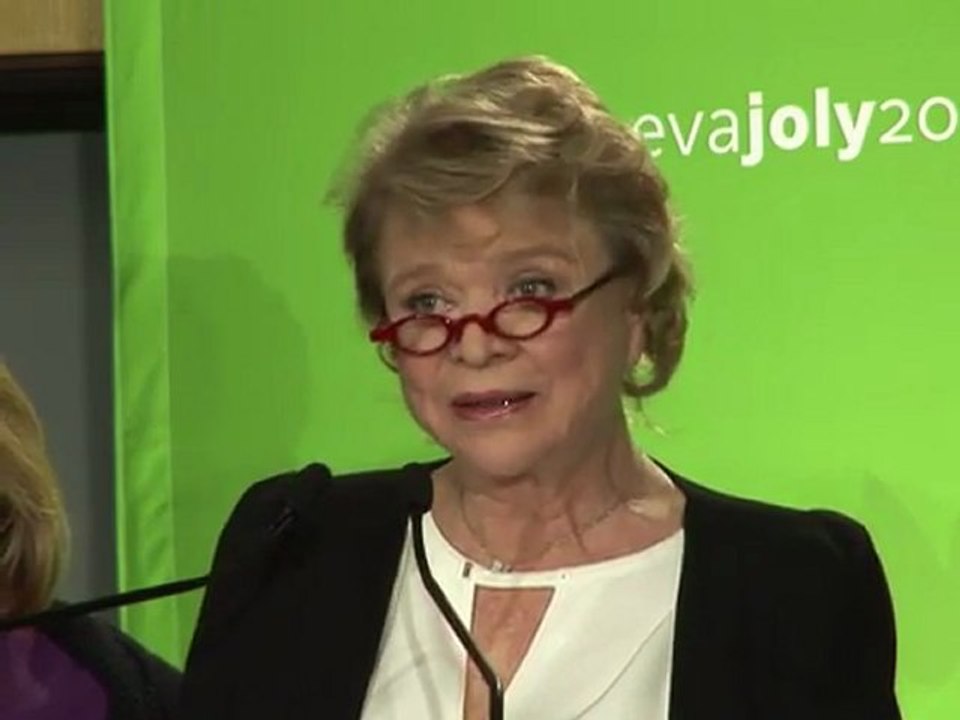 Le "projet de réconciliation" d'Eva Joly