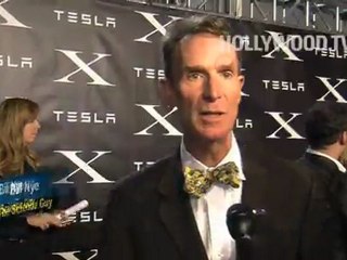 Malin Akerman attends Tesla Design Studio Event