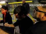 Josh Hutcherson and Nathan Fillion at Jimmy Kimmel Live