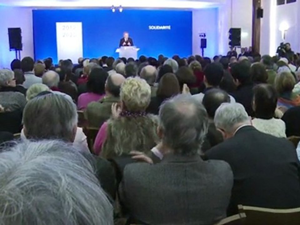 AGENDA 2012/2020, discours de clôture, réponse à Nicolas Sarkozy - 110212