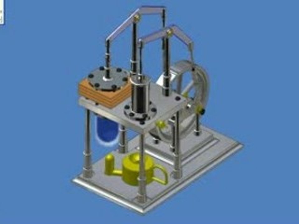 moteur Stirling de Gérald / 900ss