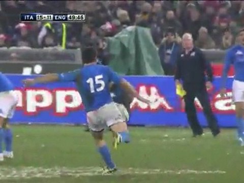 6 nations 2012 - Italie vs Angleterre - L'essai de l'Angleterre