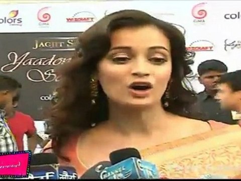 Beautiful Diya Mirza Speaks About Jagjit Singh @ Jagjit Singh -Yaadon Ka Safar