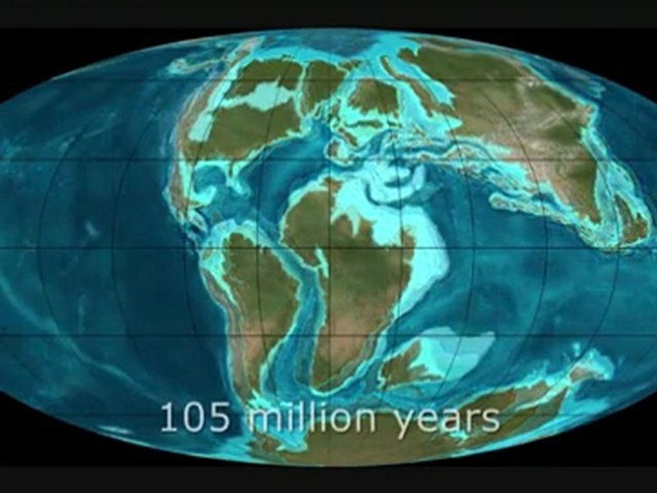 Earth's history in the last 600 million years