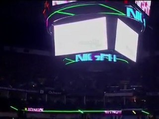 Will Ferrell introduces lineups on 80s night