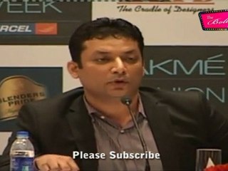 Lakme Fashion Week Summer Resort 2012 Press Conference