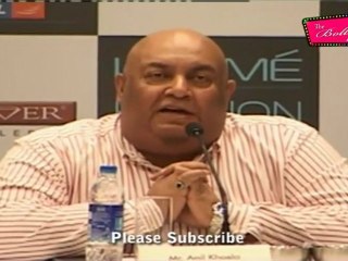 Anil Khoshla @ Lakme Fashion Week Summer Resort 2012 Press Conference
