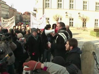 Anti-online piracy pact protest in Poland