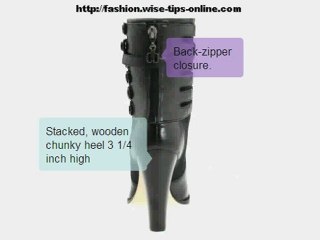 Daniblack Roscoe Black Vacchetta Boots