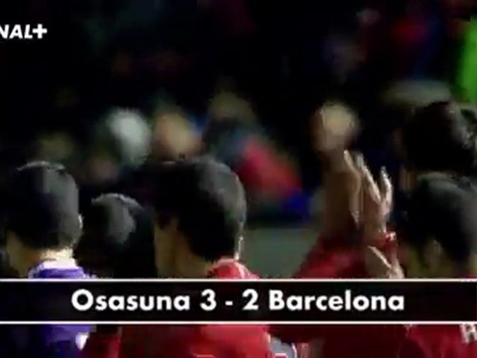 Osasuna 3 Barça 2