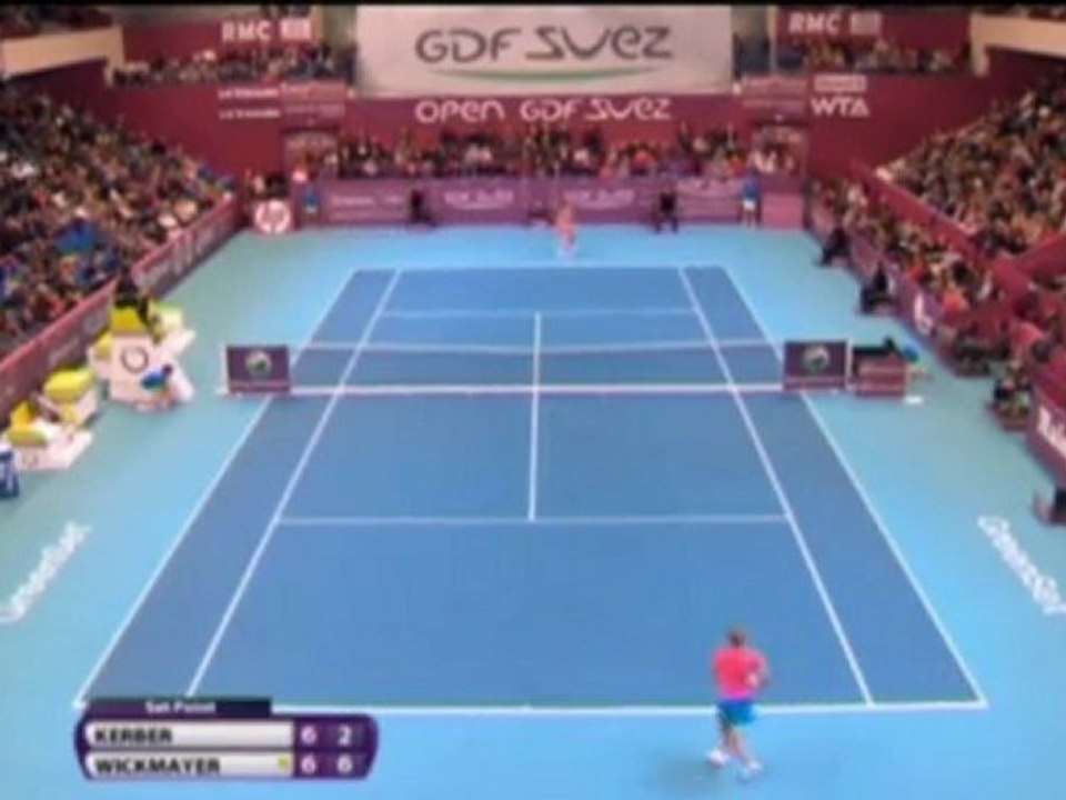 Paris - Kerber im Finale gegen Bartoli