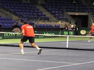 Powerade soutient l'équipe de France de Coupe Davis