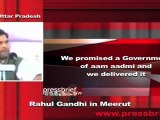 Rahul Gandhi: Congress will change U.P like it changed Delhi, Haryana, AP and Kerala
