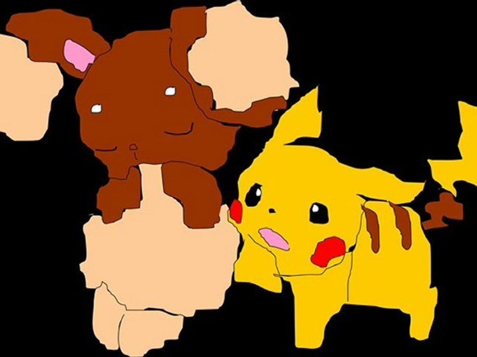 TRANSPATONOX - Pokemon Pikachu und Haspiror (Buneary) 3 Transparent