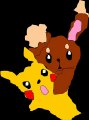 TRANSPATONOX - Pokemon Pikachu und Haspiror (Buneary) 22 Transparent
