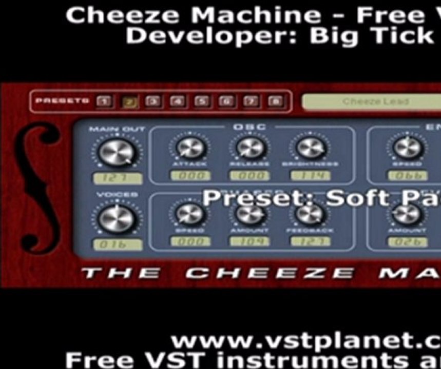 Cheeze Machine - Free VST synth