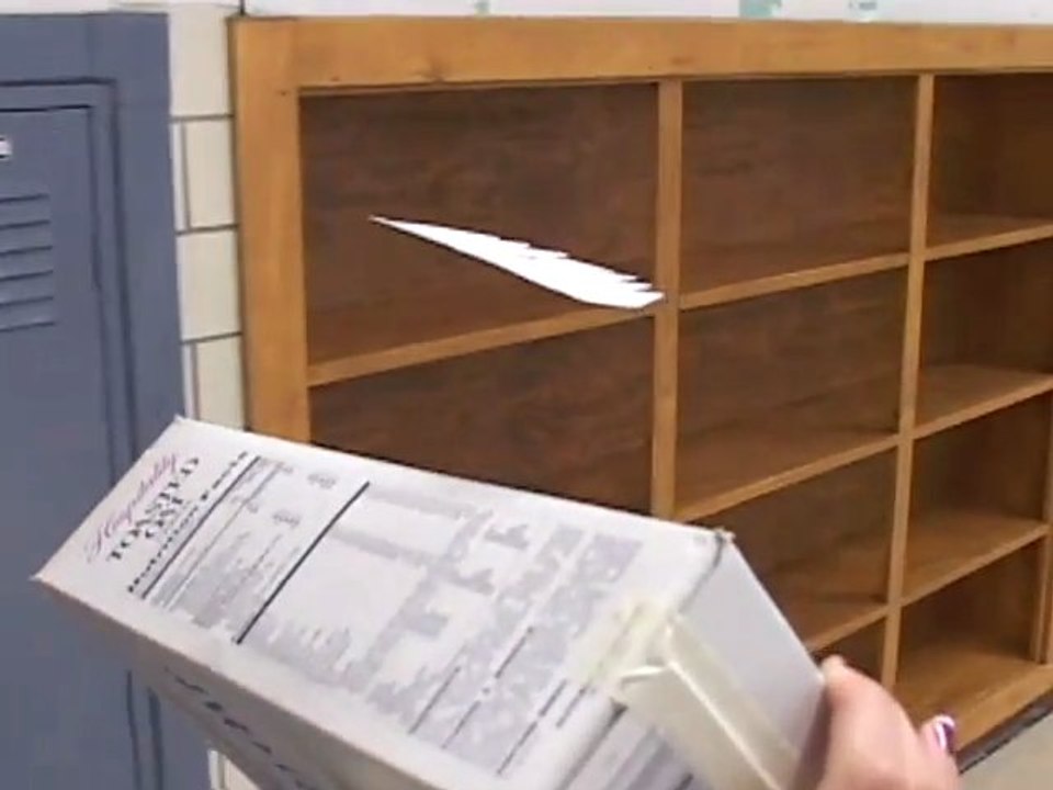 Faire voler un morceau de papier (Science)