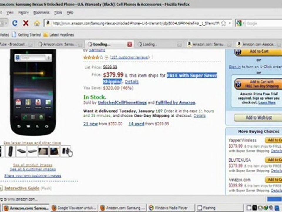 Samsung I9250 Galaxy Nexus 16GB (Unlocked)