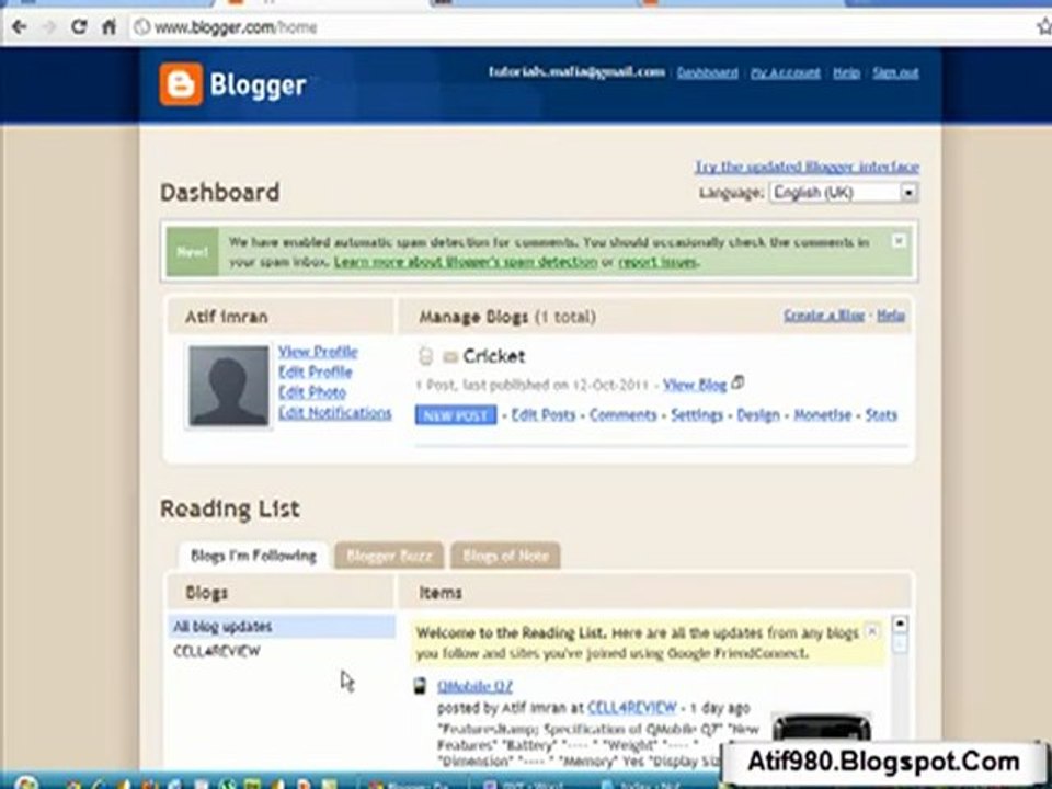 How To Add Facebook Like Button For Your Blogger Blog - YouTube