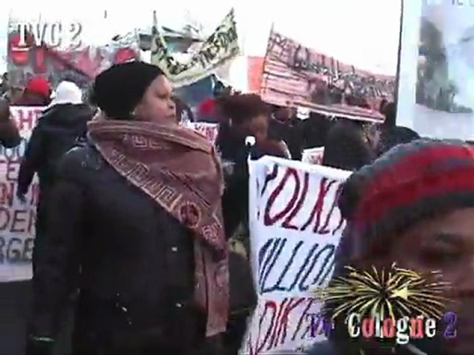 MARCHE DE LA DIASPORA CONGOLAISE A BERLIN LE 10.02.2012