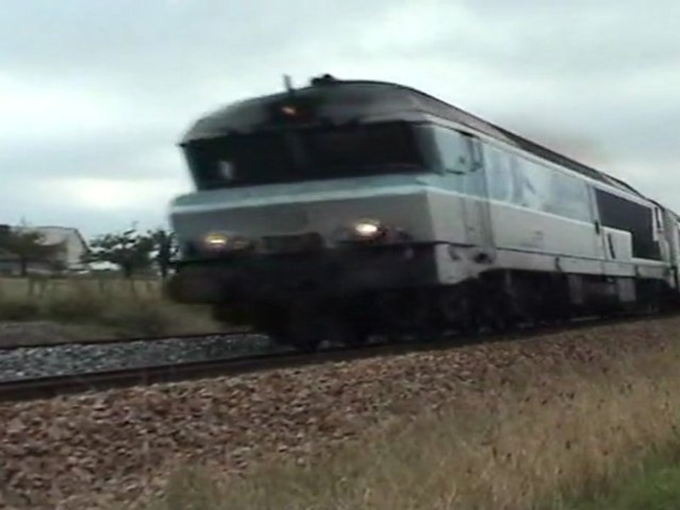 trains detournes sur la ligne St Etienne Le Coteau