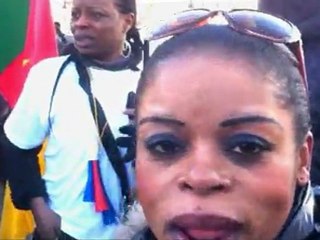 MARCHE DU 16FEVRIER 2012 APPEL DES COMBATTANTS RESISTANTS PATRIOTES PANAFRICAINS KEMETIQUES SOLARIENS