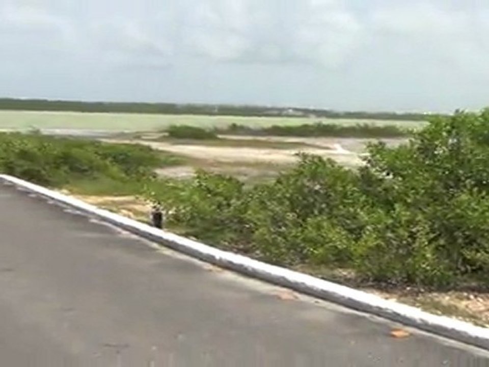 Zooming Gull pond at west end Anguilla